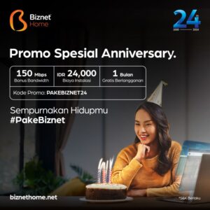 Rayakan Hari Jadi ke-24, Biznet Terus Bangun Infrastruktur Digital Masa Depan