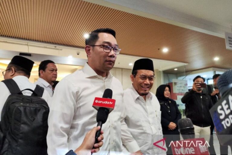 Ridwan Kamil akui banyak konsumsi “vitamin d” sebelum cek kesehatan