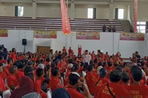 Ridwan Kamil Hadiri Konsolidasi Pemenangan SOKSI Jakarta di Kelapa Gading