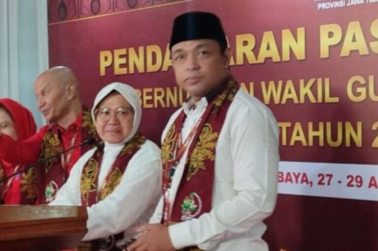 Risma-Gus Hans Diprediksi Sulit Dapatkan Suara Nahdliyin di Pilgub Jatim