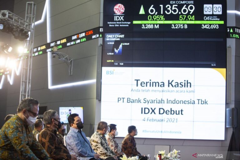 Saham BRIS naik 65,52 persen menembus all time high