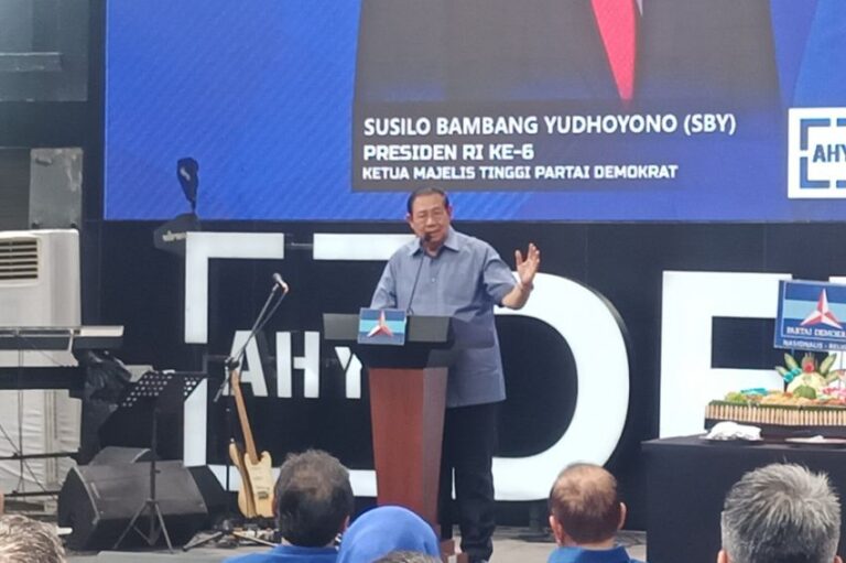 SBY Minta Demokrat Sukseskan Transisi Pemerintahan Jokowi ke Prabowo