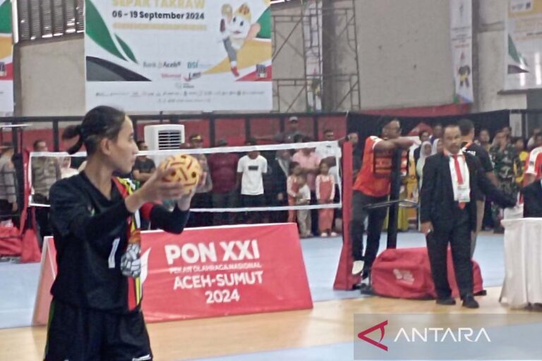 Sepak takraw – Jateng dan Jabar pimpin grup kuadran putri