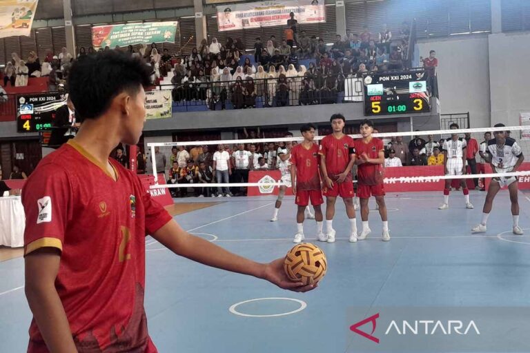 Sepak takraw – Nomor perseorangan kuadran mulai dipertandingkan