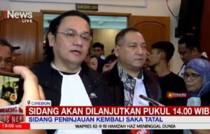 Sidang PK Saka Tata, Tim Kuasa Hukum Tambah 17 Halaman Novum