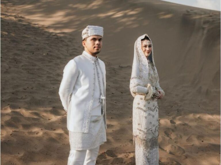 Thariq Halilintar dan Aaliyah Bagikan Foto Prewedding, Padukan Konsep Jawa dan Sumatra