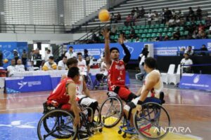 Tim basket kursi roda Indonesia bersiap menuju Asean Para Games 2025