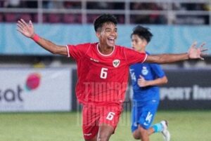 Timnas Indonesia U-17 Unggul 1-0 atas India, Evandra Cetak Gol Pembuka Lewat Titik Putih