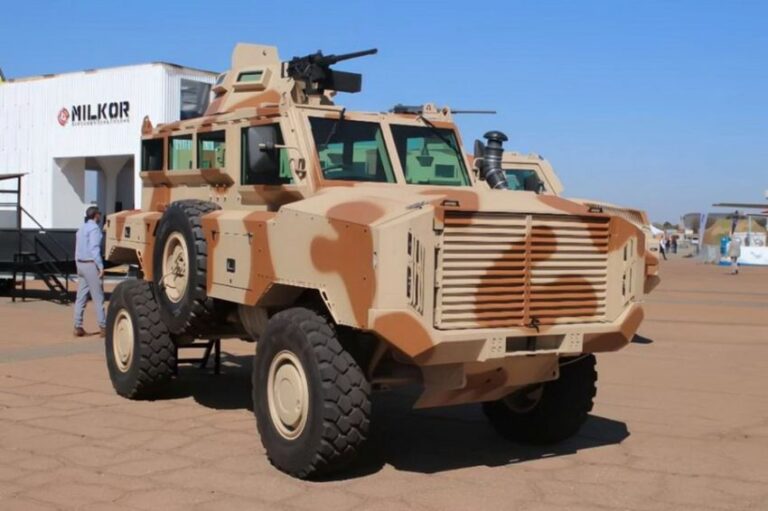 Twiga Hadirkan Nkwe 4×4 MRAP, Kendaraan Tempur yang Mampu Melaju Kencang