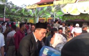 Usai Dilantik Jadi Anggota DPRD Paluta, 2 Kader Perindo Disambut Antusias Ribuan Pendukungnya