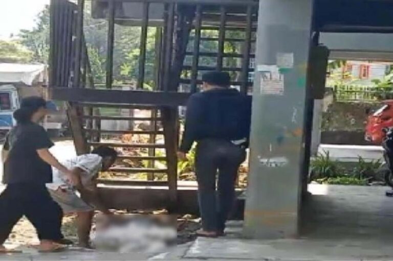 Viral! Remaja Perempuan Coba Bunuh Diri Lompat dari Lantai 3 Rusun di Makassar