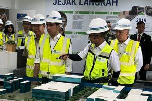 Wapres Gibran tinjau proyek MRT Jakarta Fase 2