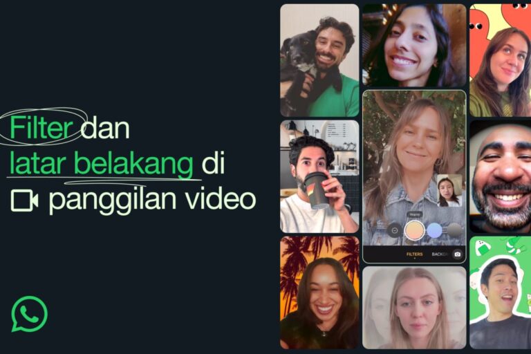 WhatsApp hadirkan “filter” dan latar belakang untuk panggilan video