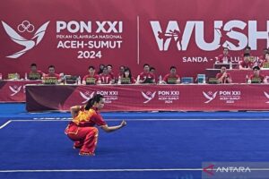 Wushu – Eugenia Diva sumbang emas kedua untuk DKI Jakarta